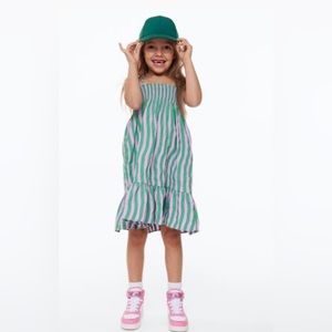 Smocked Cotton Dress